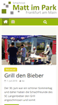 Mobile Screenshot of matt-im-park.de